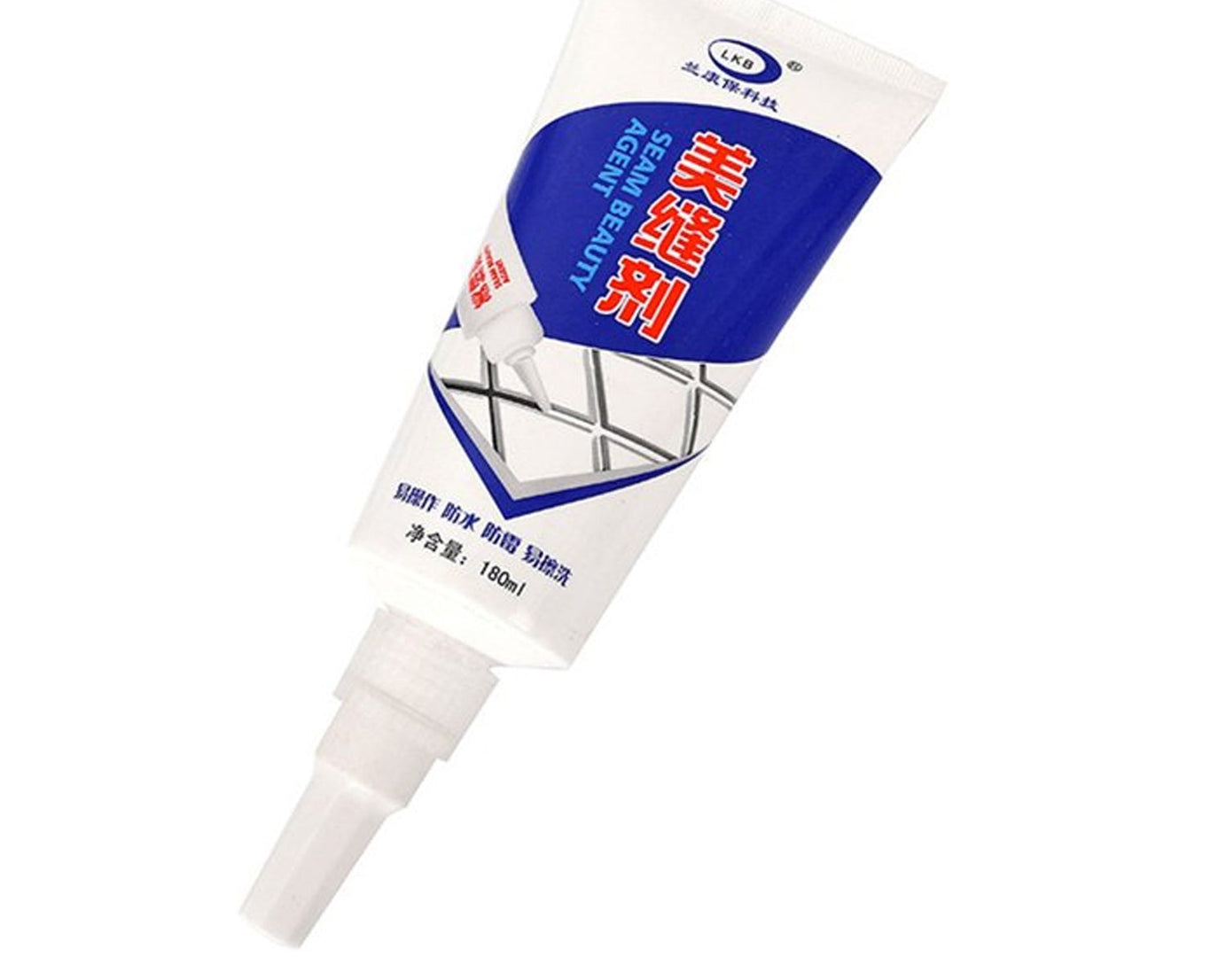 Waterproof Tile Gap / Crack / Grout Filler Water-Resistant Silicone Sealant for DIY Home Sink Gaps / Tiles Gaps / Grouts Repair Filler Tube For Home, Office, Bathroom, Toilets, Kitchen (180 Ml)