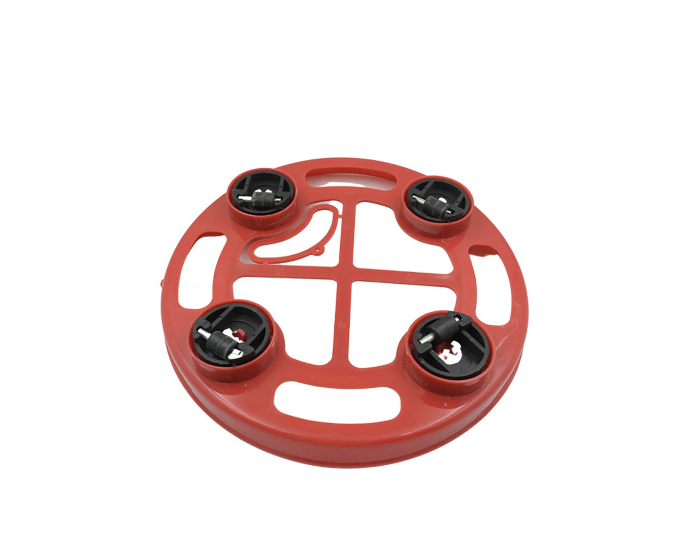 Multipurpose Use, Gas Cylinder Trolley Movable Stand with Wheels, Gas Cylinder Stand, Flower Pot Stand (1 Pc)