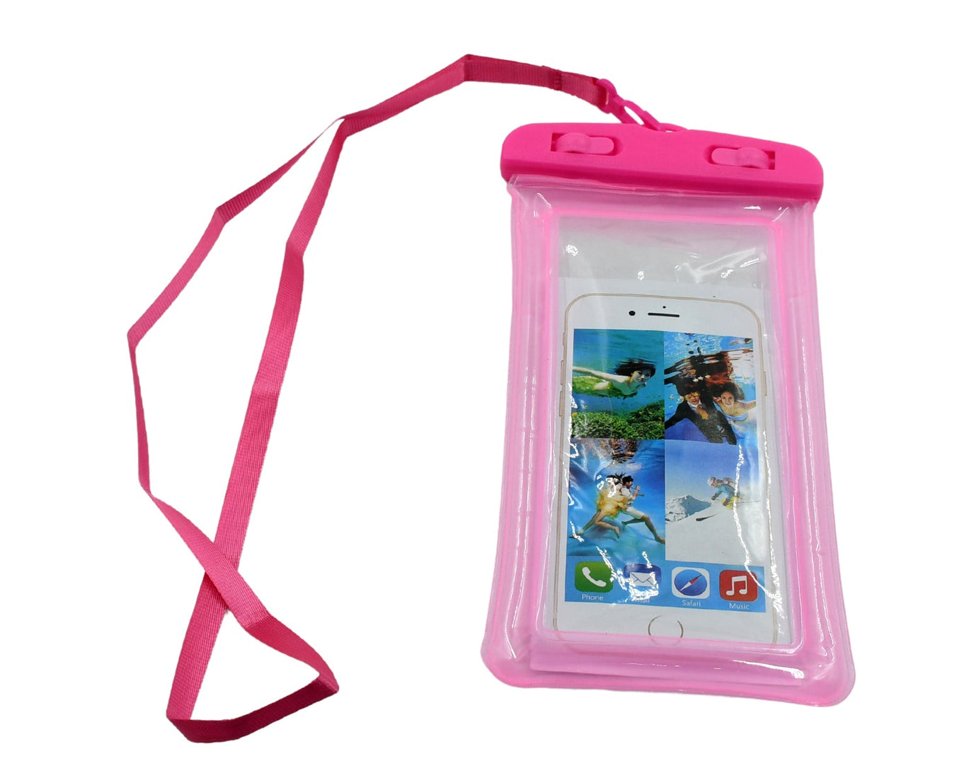 6386 Waterproof Pouch Zip Lock Mobile Cover Under Water Mobile Case For All Type Mobile Phones