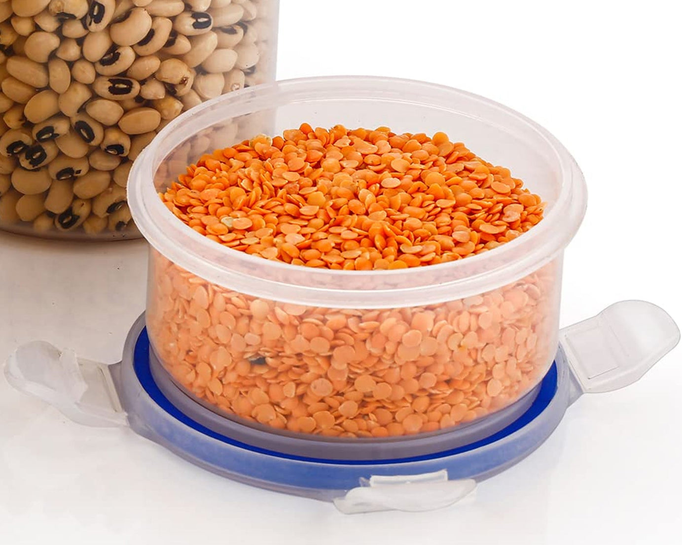 Leakproof & Airtight: 3 Pc Round Food Storage Set (500ml-1500ml)