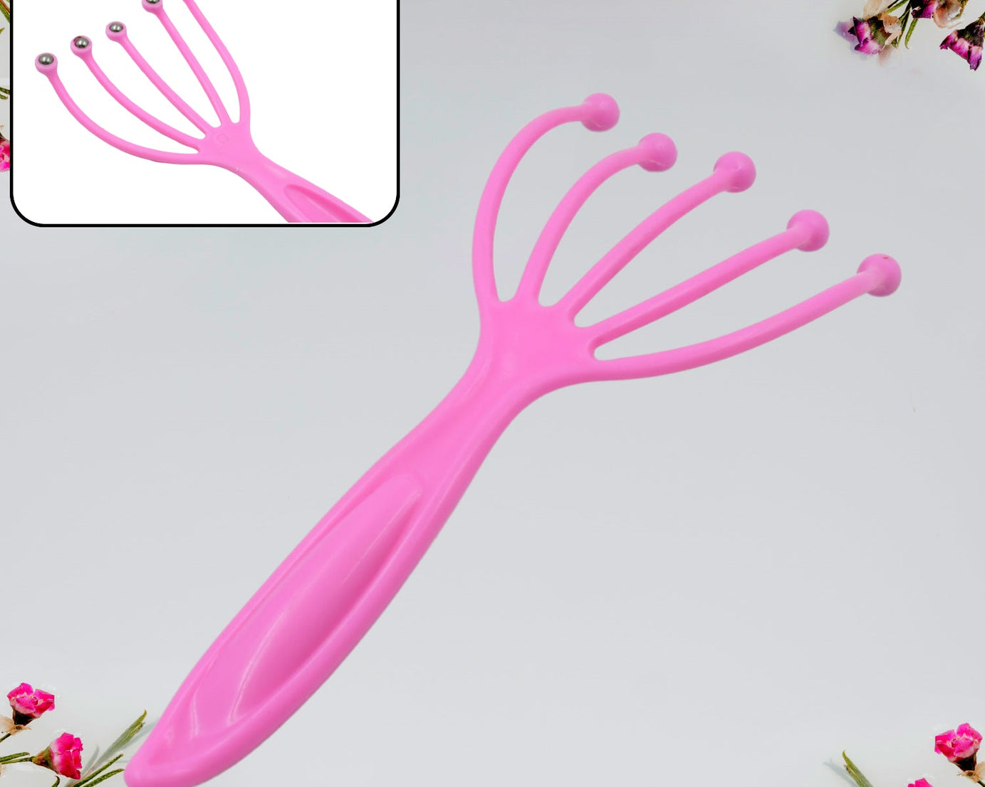 0268 Scalp Massager Handheld Portable Head Massager Deep Relax and Pressure Relief in Office Household and Tour & Father’s Day and Mother’s Day Gifts for Home Relaxation (1 Pc )