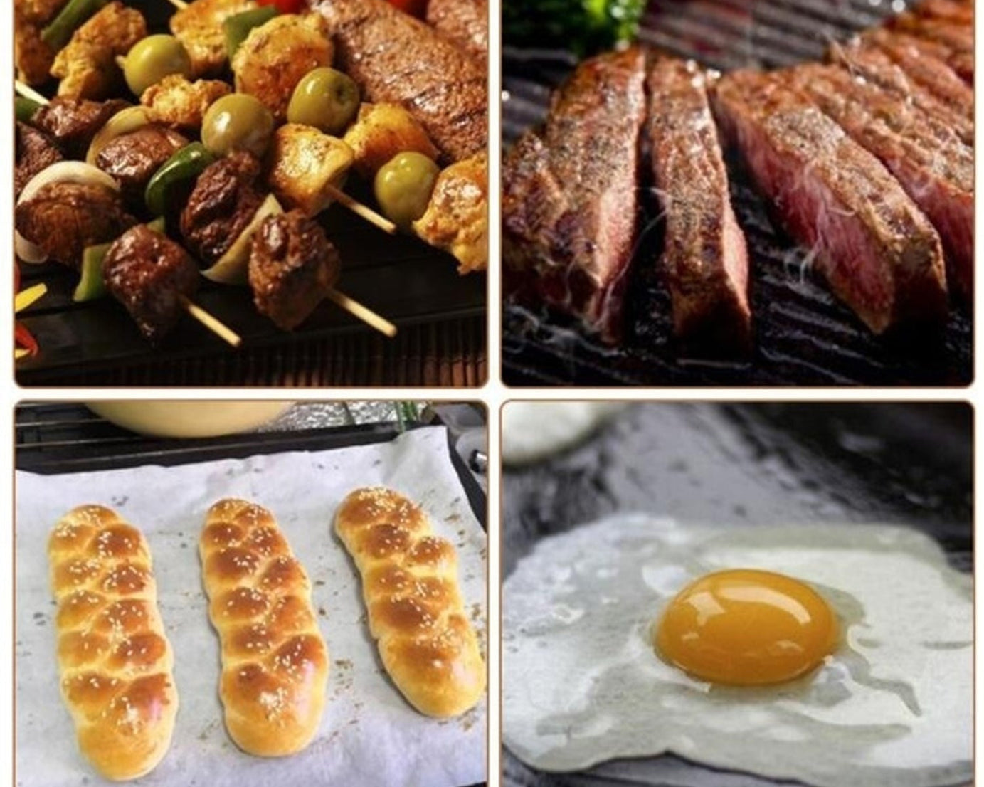 Baking and cooking brush with spatula set for diverse uses