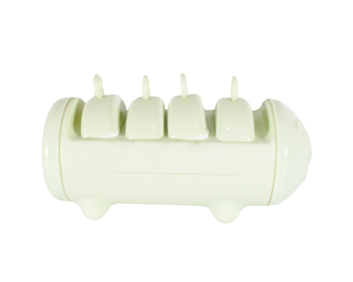 CARTOON SHAPE MOLD ICE CANDY, POPSICLE MOLD ICE, PLASTIC ICE CANDY MAKER KULFI MAKER MOLDS SET WITH 4 CUPS (1 PC / MULTICOLOR)