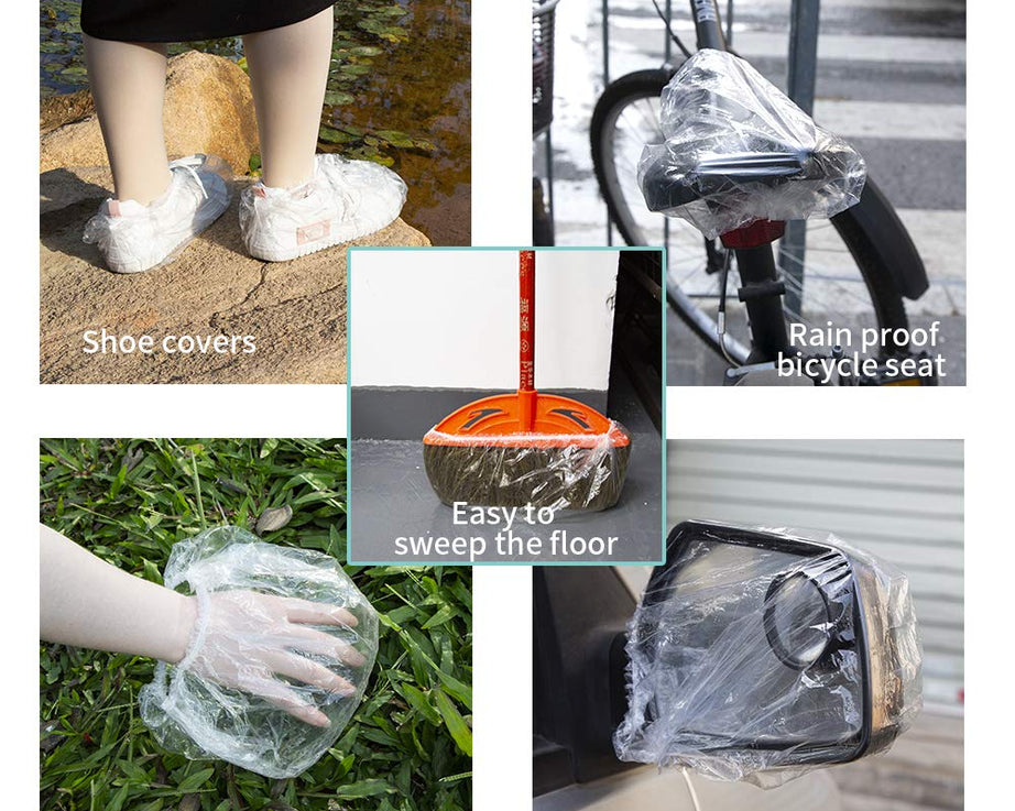 Waterproof and elastic shower caps for home use