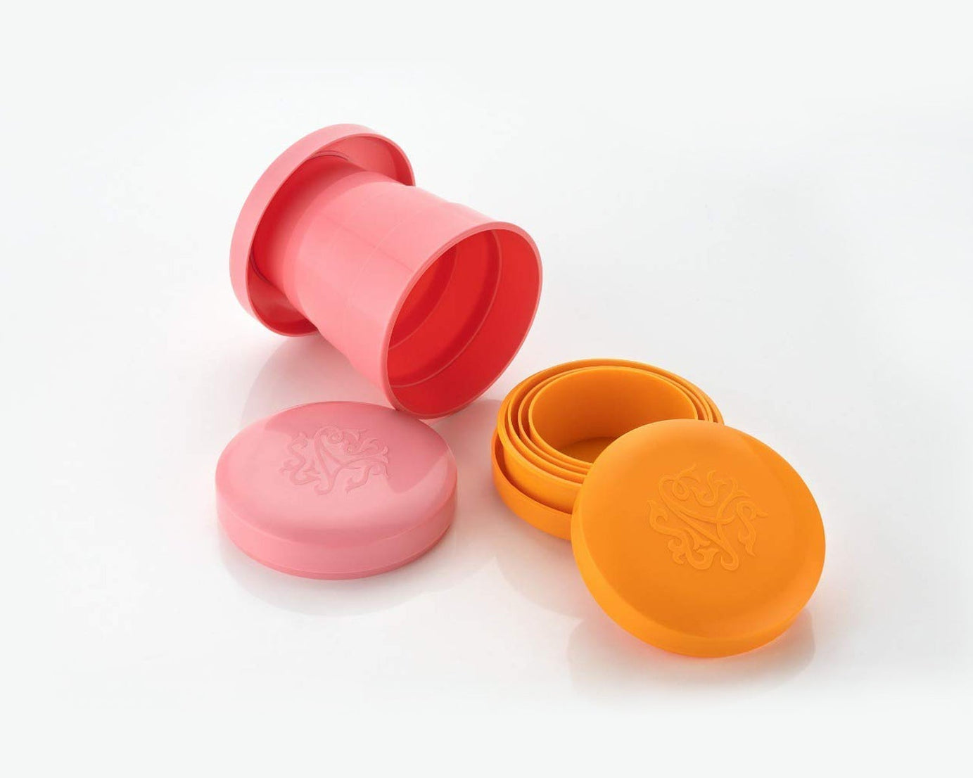 Portable pocket cup with compact folding feature