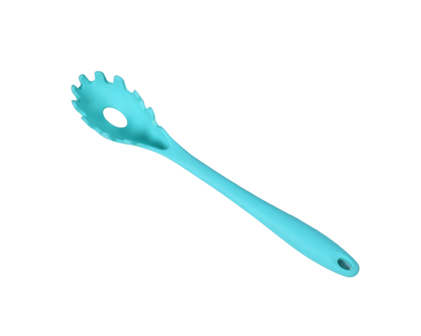 Heat-resistant pasta fork for kitchen use