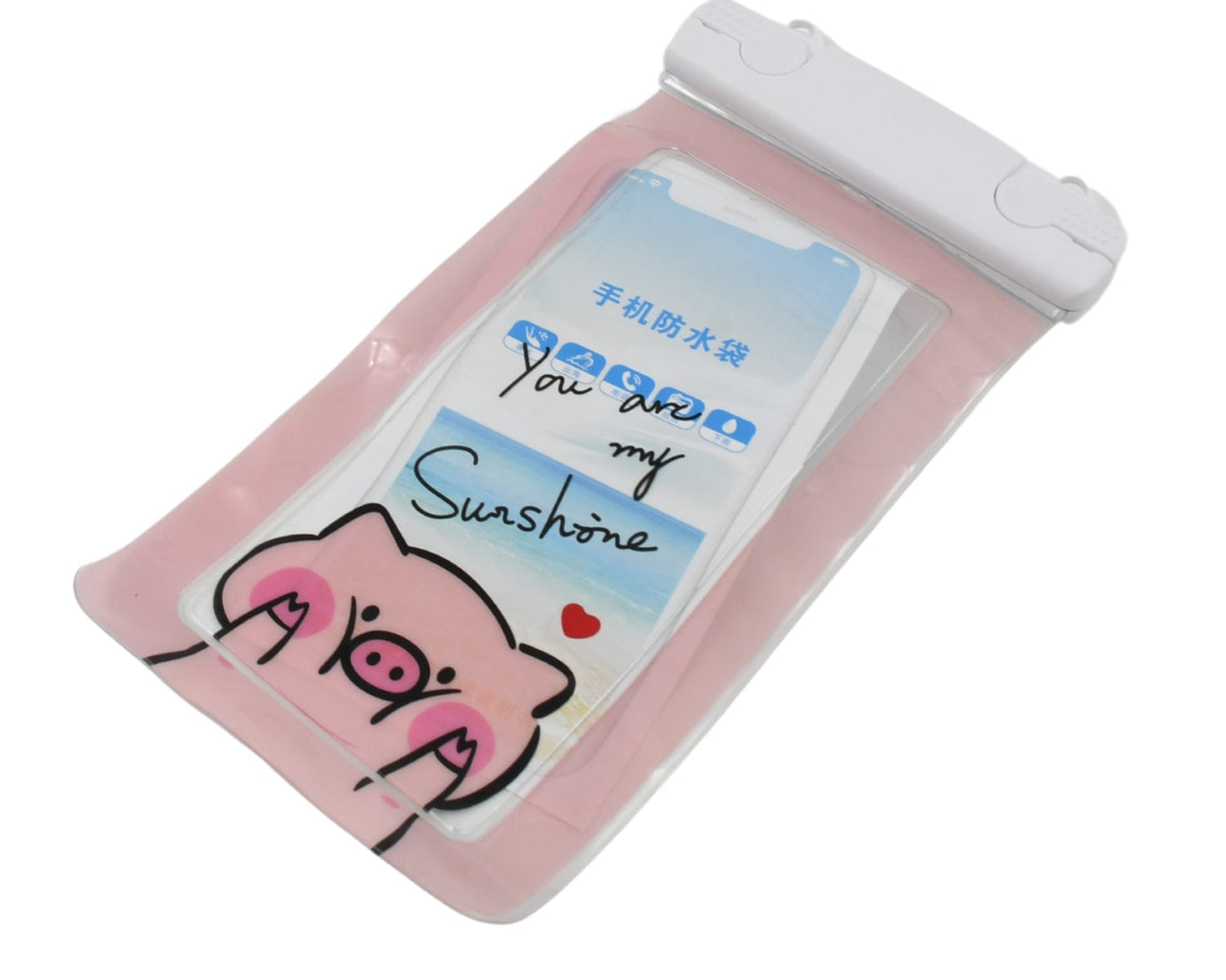 13137 Waterproof Pouch Lock Mobile Cover Underwater Mobile Case For All Type Mobile Phone (1 Pc)