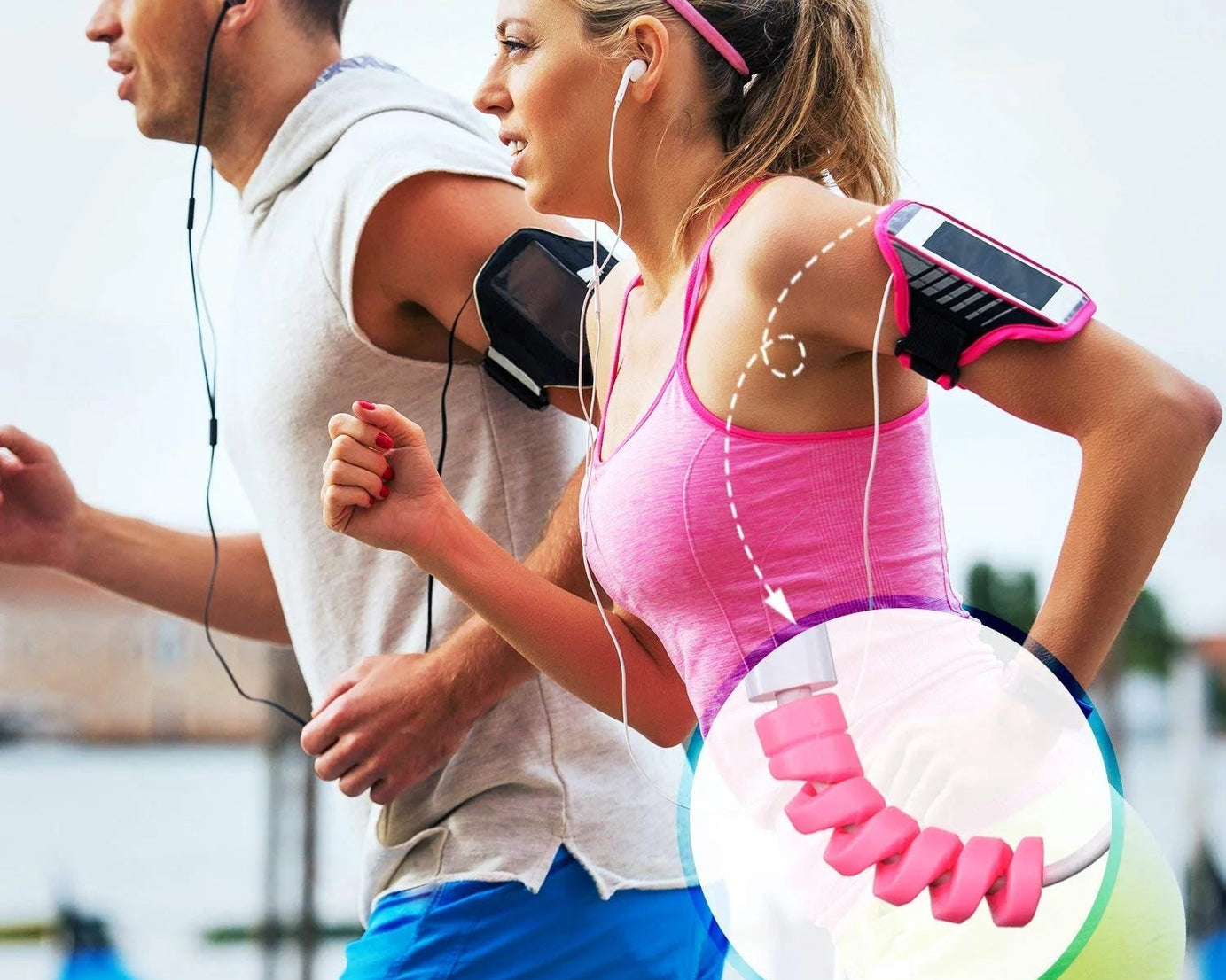 Spiral Charger Cable Protector Data Cable Saver Charging Cords Protective for All Universal Earphone & Cable Cover (Pack of 10)