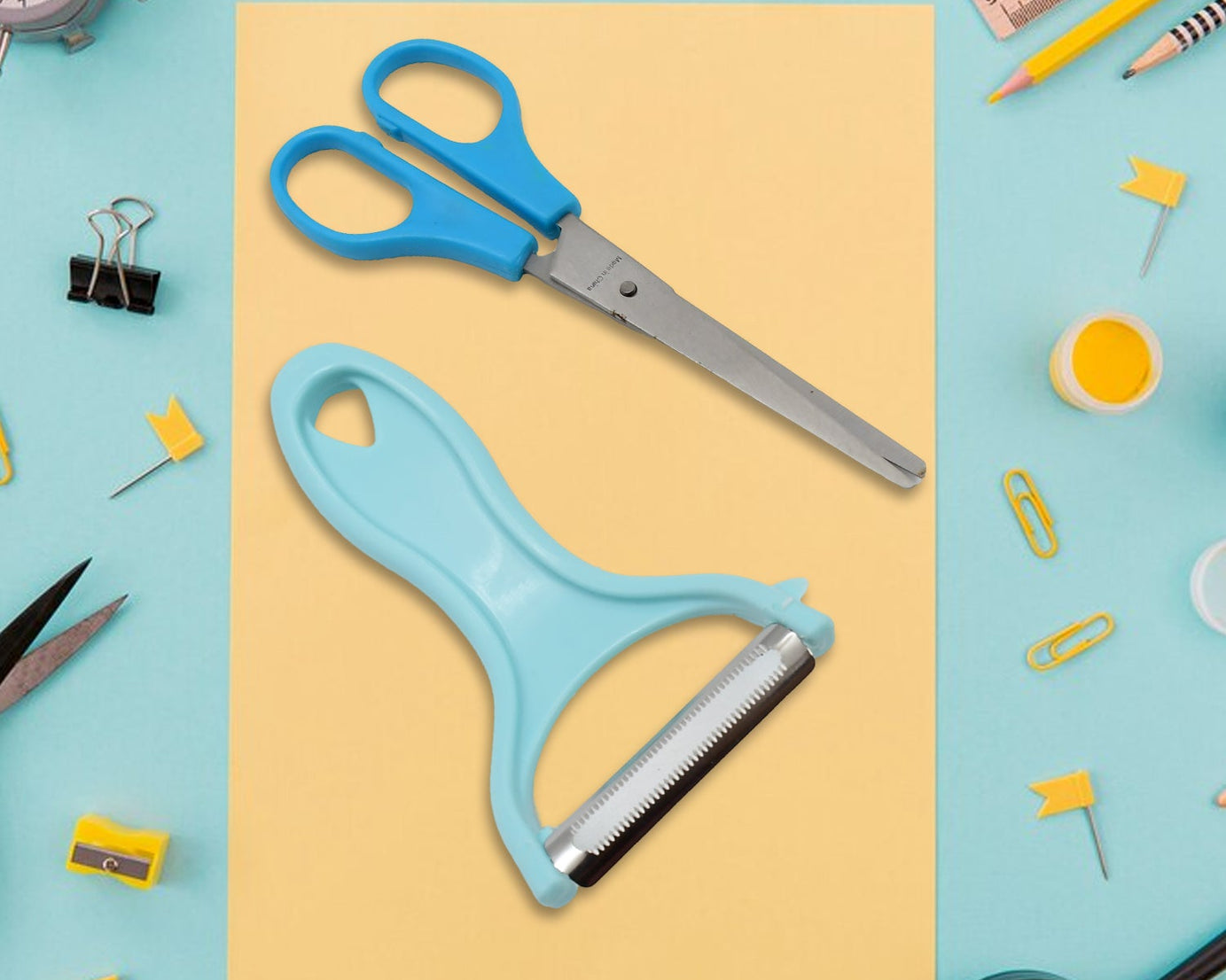 Multifunctional Kitchen Scissor & Peeler