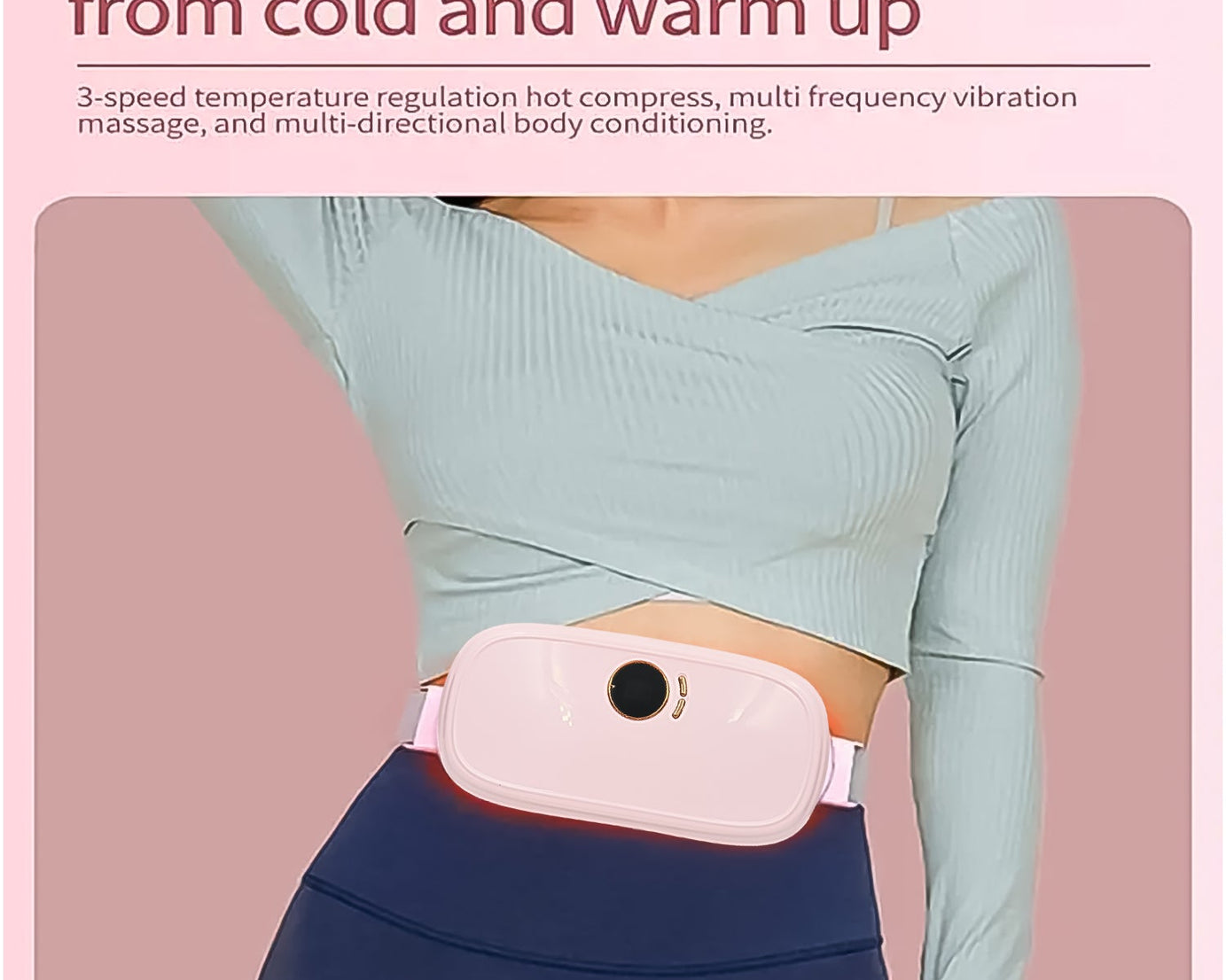 Rechargeable Smart Warm Palace Belt (1 Pc)