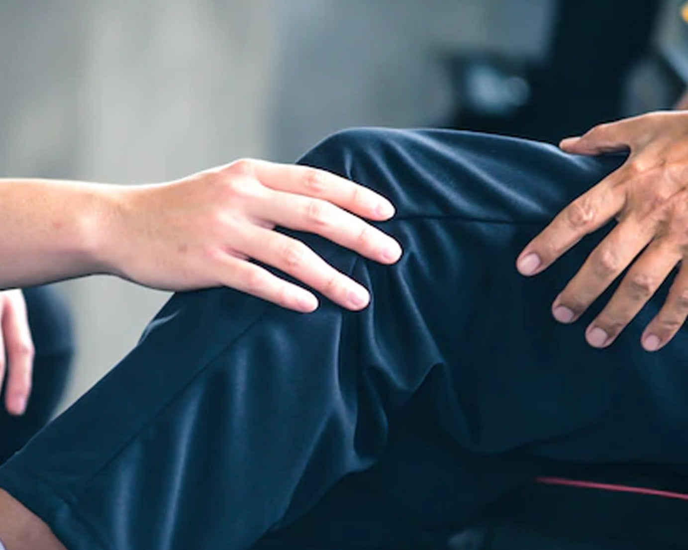 XL knee cap for knee support, flexible and adjustable