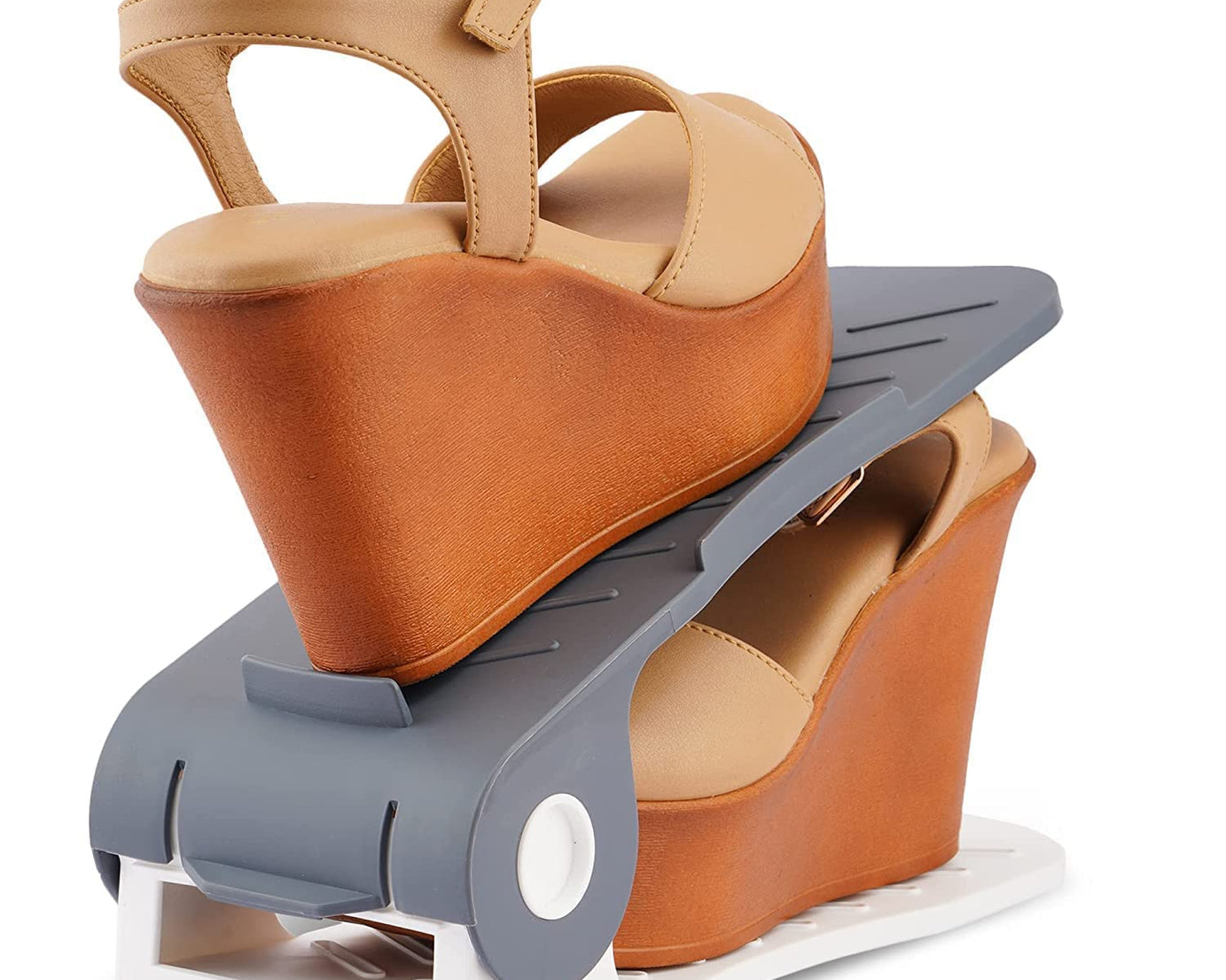 Adjustable Shoe Organizer (1 Pc): Space-Saving Storage