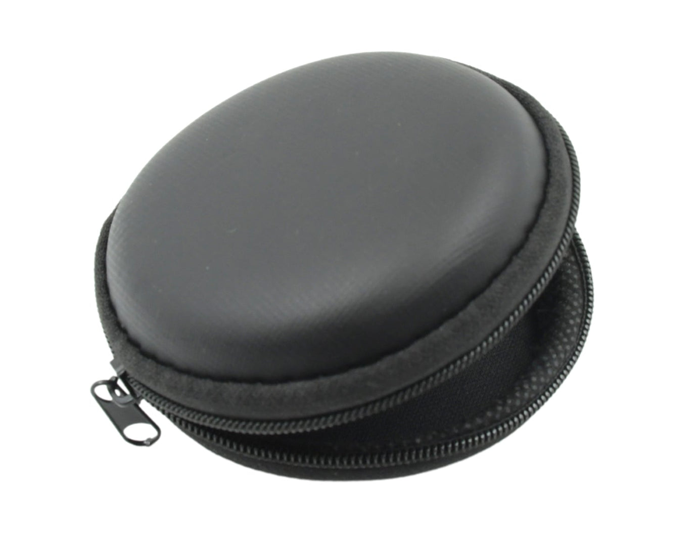 Cute Round Earphone Carrying Case - Multi-Use Pocket Pouch for Headphones, Cables, Coins, Airpods & More