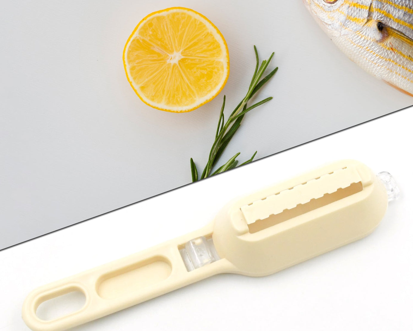 Effortless Fish Cleaning: Scraper, Grater & Brush in One (1 Pc)