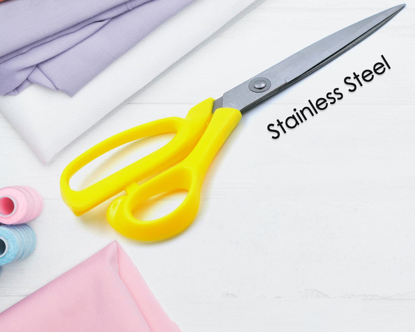 7583 Scissors for craft work paper cutter Scissor stainless steel All Purpose Ergonomic Comfort Grip Office Scissors Craft Shears Sharp Scissors (9 Inch)