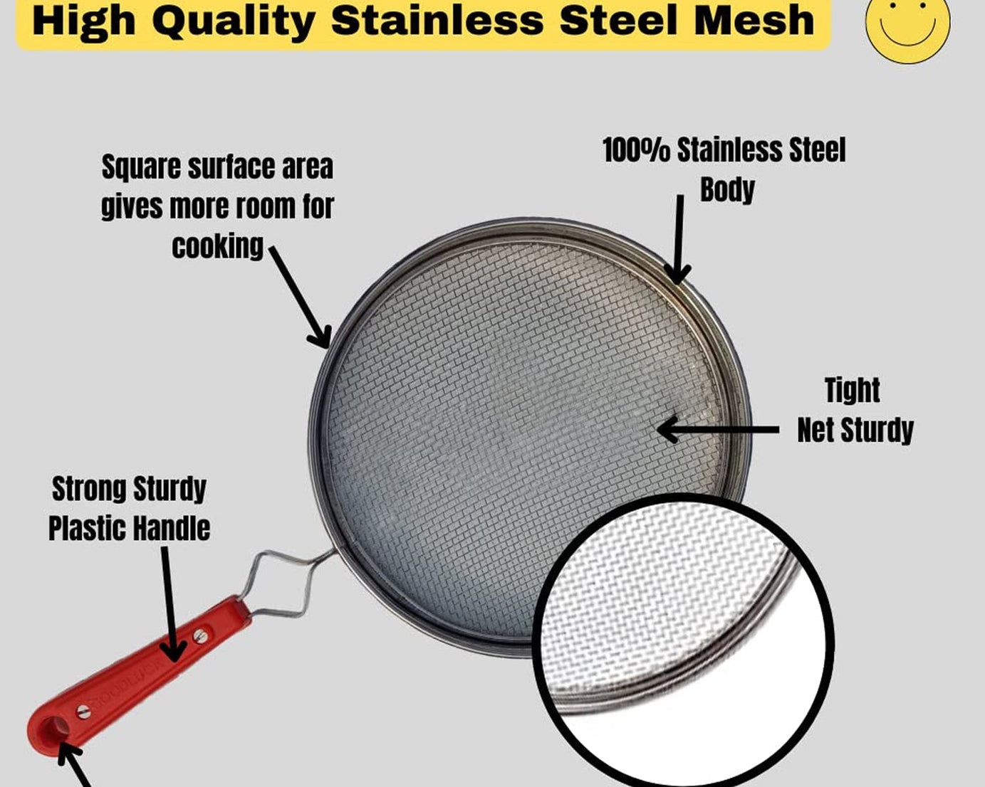 Round steel roaster jali