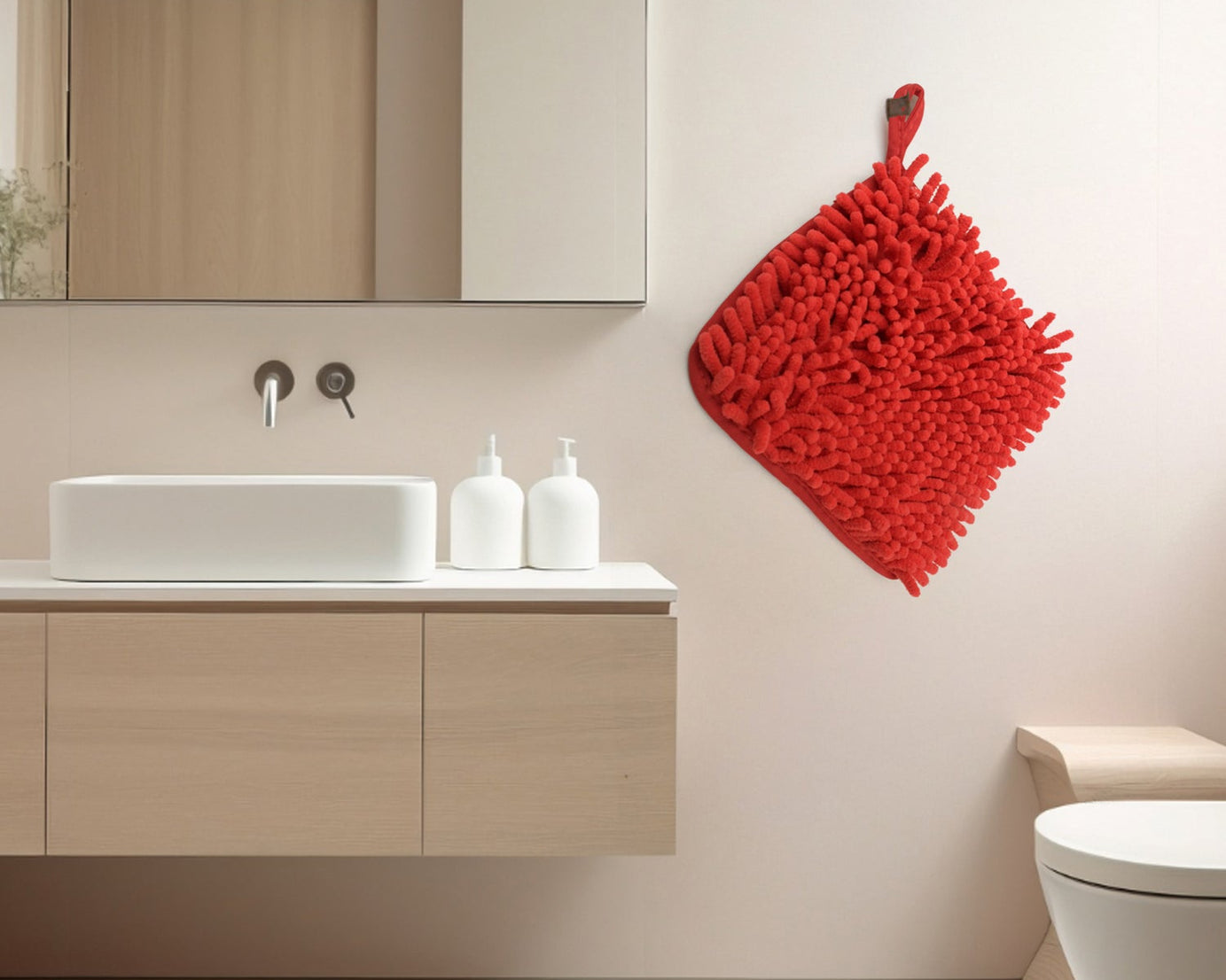 Super Soft Hanging Hand Towel (Microfiber): Ultra Absorbent, Kitchen & Bath