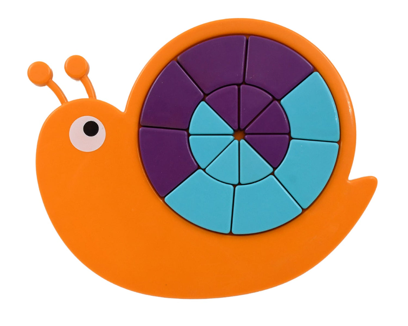 Toys Snail Puzzle Kids, Mini Travel Puzzle Games & Pre School Toys Develops Motor & Reasoning Skills STEM Educational Toy, Birthday Gifts 3 - 6 Year kids, Brain Games for Kids, Building Blocks for Kids (Mix Color)