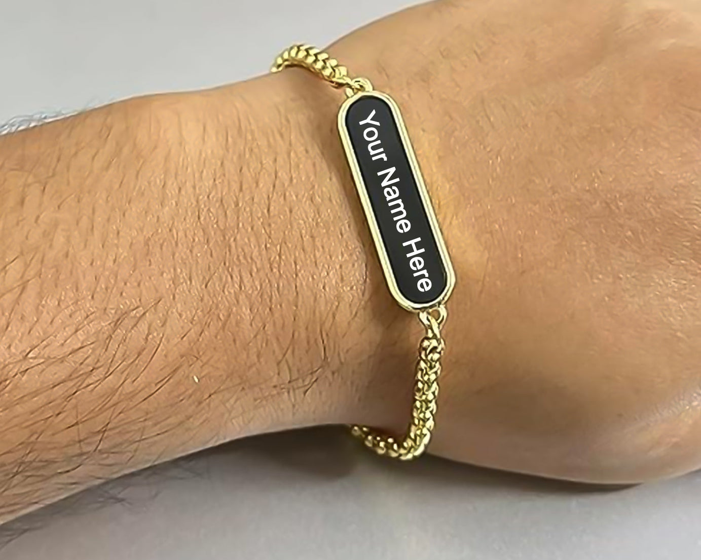 Gold Customize Bracelet