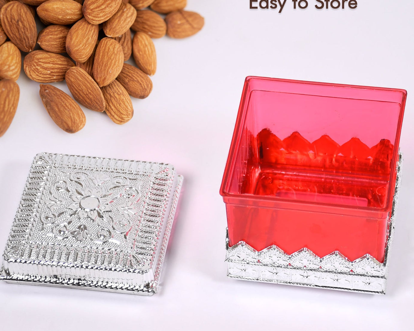 Decorative dryfruit storage container