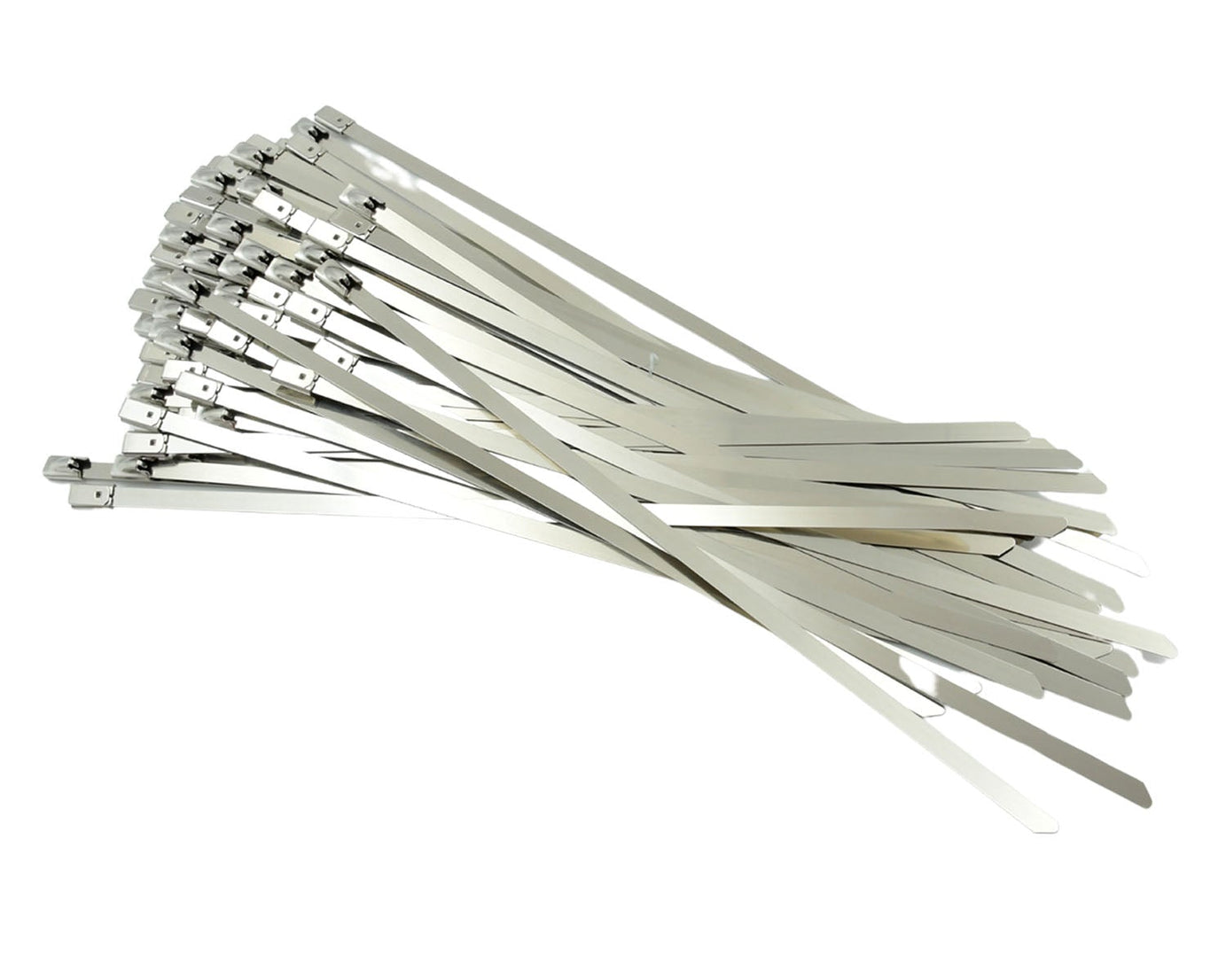 Stainless Steel Cable TIE Used for Solar, Industrial and Home Improvement Multipurpose HIGH Strength, Self-Locking Zip Ties, Multi-purpose Tie, Portable Rustproof 100Pcs Wide Application Zip Tie Set for Building (4.6x100MM /  100 pcs Set)