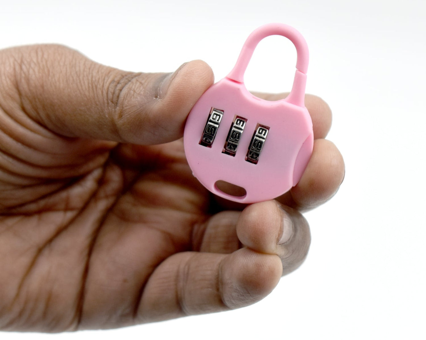 Zipper security tool with a 3 digit lock for protecting and securing zipper closures