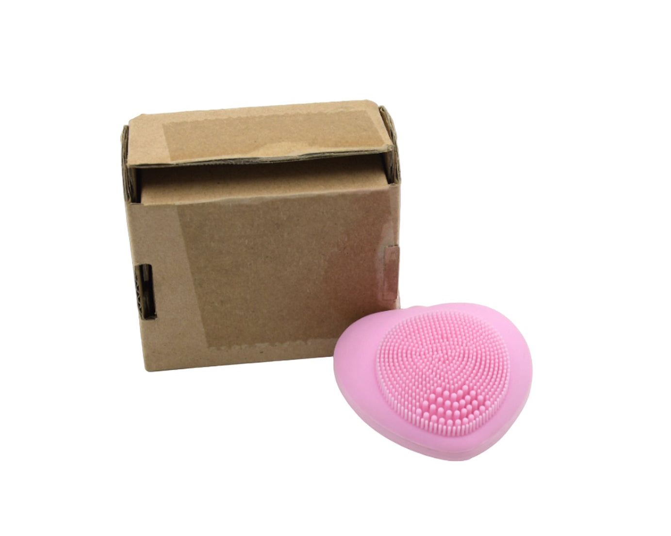 Waterproof Heart-Shaped Face Wash Brush | Silicone Facial Cleansing & Exfoliating Scrubber for Women