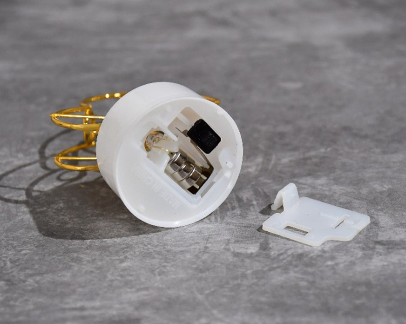 Safe and stylish heart-shaped candles.