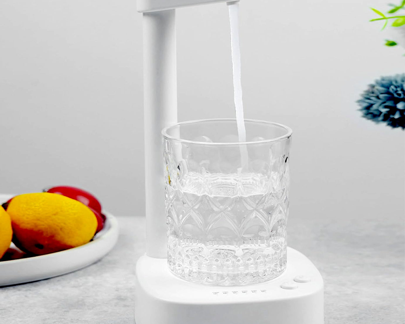 8864 USB Charging, Desktop Water Bottle Dispenser, Intelligent Desktop Water Pump With Small Pipe, One Button Operation, Smart Table Bedside Water Dispenser, Desk Water Dispenser for Home, Office, Outdoor, Camping