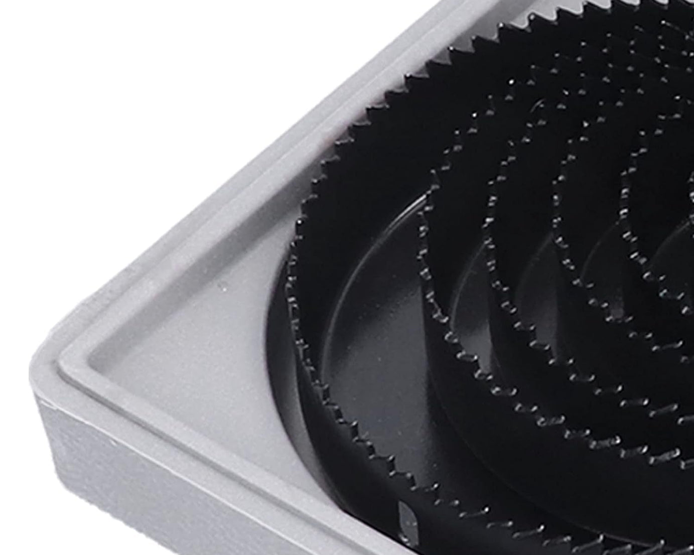 7576 Drill Hole Cutter, Carbon Steel High Accuracy Incisive Hole Saw for Cutting PCV for Cutting Plastic for Cutting Wood Hole Saw Kit (18 Pcs Set)