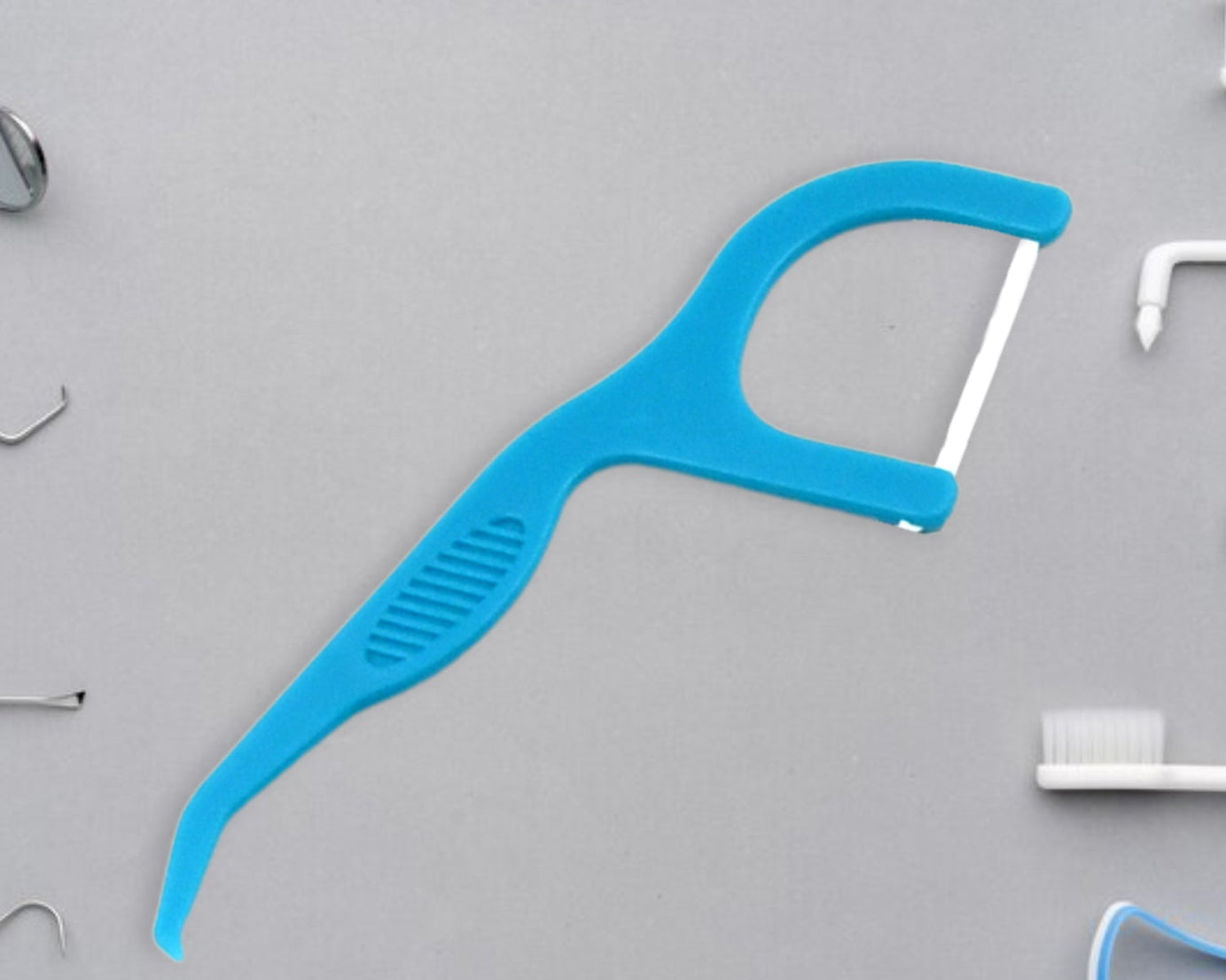 12578 2 In 1 Tooth Picks Flosses, Portable Toothpicks, Resealable Oral Care Dental Flosser, Easy Storage Dental Pick for Fresh Breath and Healthy (30 Pcs Set) (Mix Color)