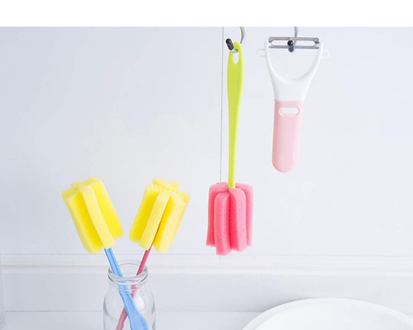 Sponge Head Household Kitchen Cleaning Tool (20Cm)