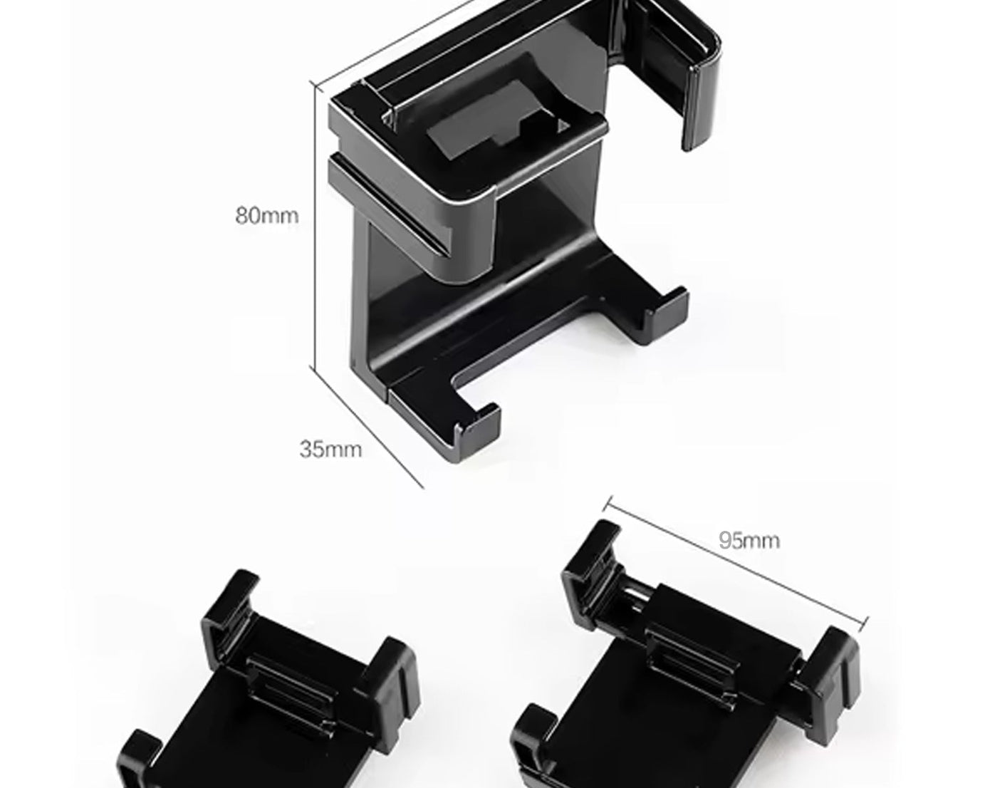 12857 Smartphone Car Phone Holder Car Air Conditioning Vent Phone Holder, Holder Stand for Mobile Phone Cellphone GPS, Dashboard Bracket for Car (1 Pc)