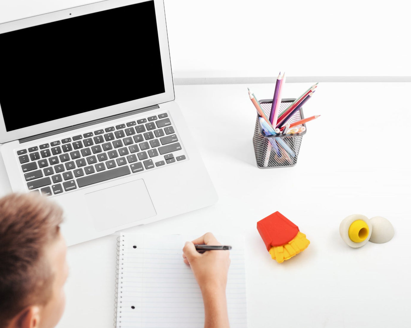 3D Food Shape Fancy & Stylish Colorful Erasers, Mini Eraser Creative Cute Novelty Eraser for Children Eraser Set for Return Gift, Birthday Party, School Prize(5 Pcs Set)