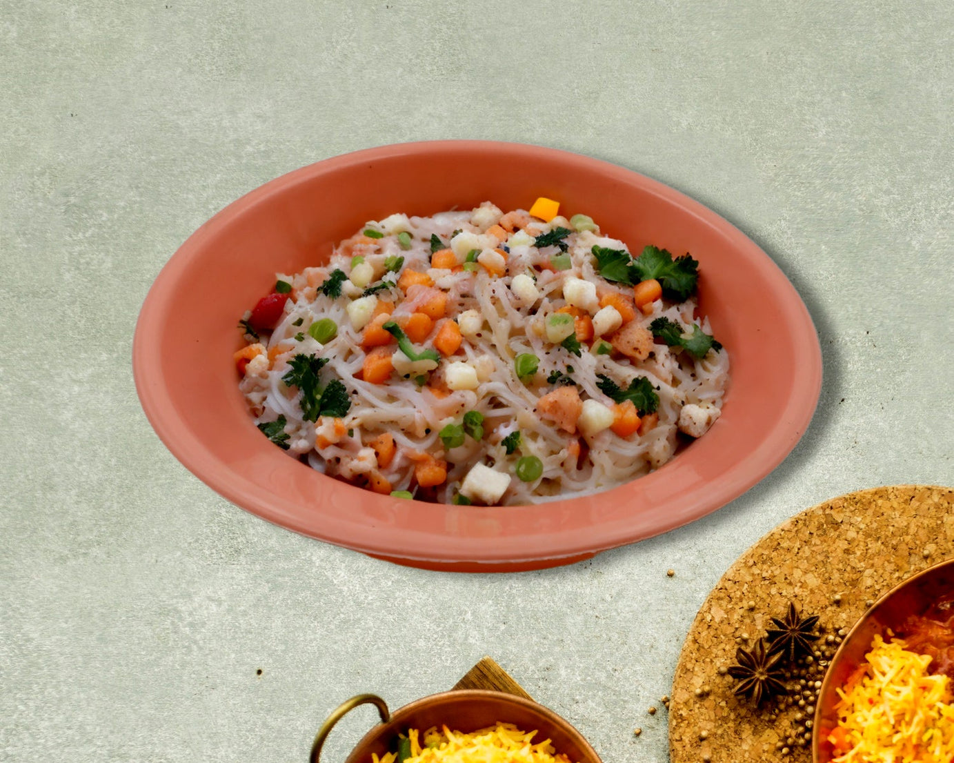 5562 Round Small Plastic Rasmalai / Snacks / Breakfast Plates, Restaurant Serving Trays Home School Coffee Hotel Kitchen Office Reusable Plates for Outdoor, Camping, BPA-free (3 Pcs Set)