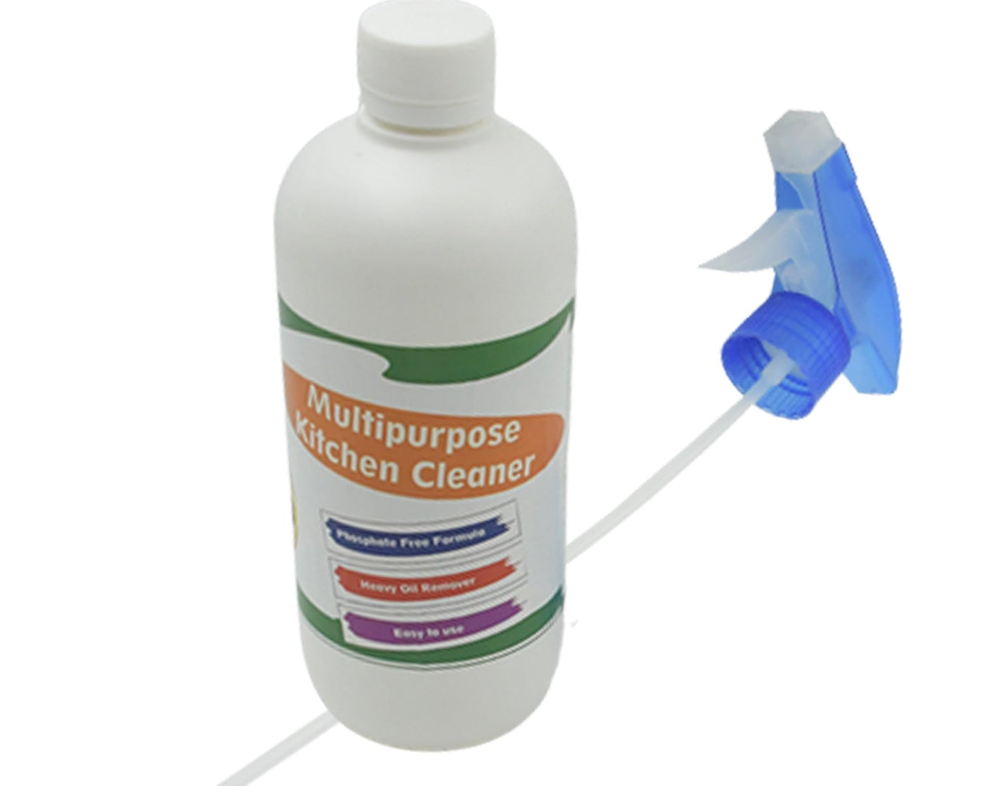 Kitchen Cleaner Spray Oil & Grease Stain Remover Stove & Chimney Cleaner Spray Non-Flammable Nontoxic Magic Degreaser Spray for Kitchen Gas Stove Cleaning Spray (Approx 500ML)