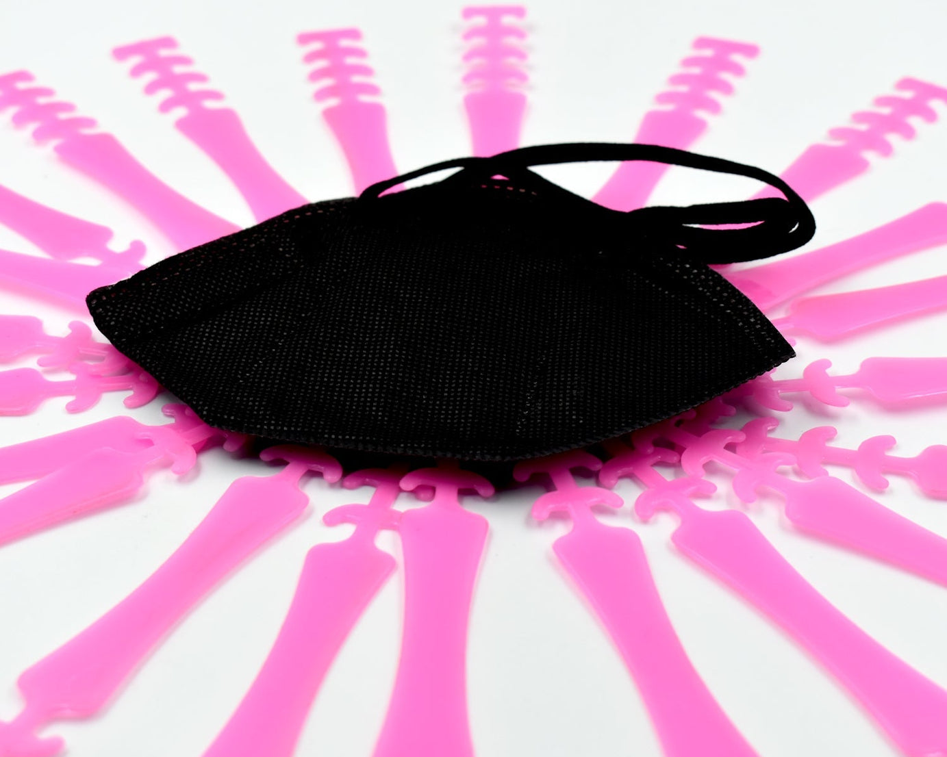 Mask extension belt to make face masks more comfortable by reducing ear pressure.