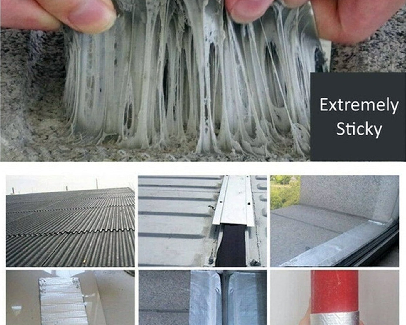 Aluminium foil duct tape for thermal insulation