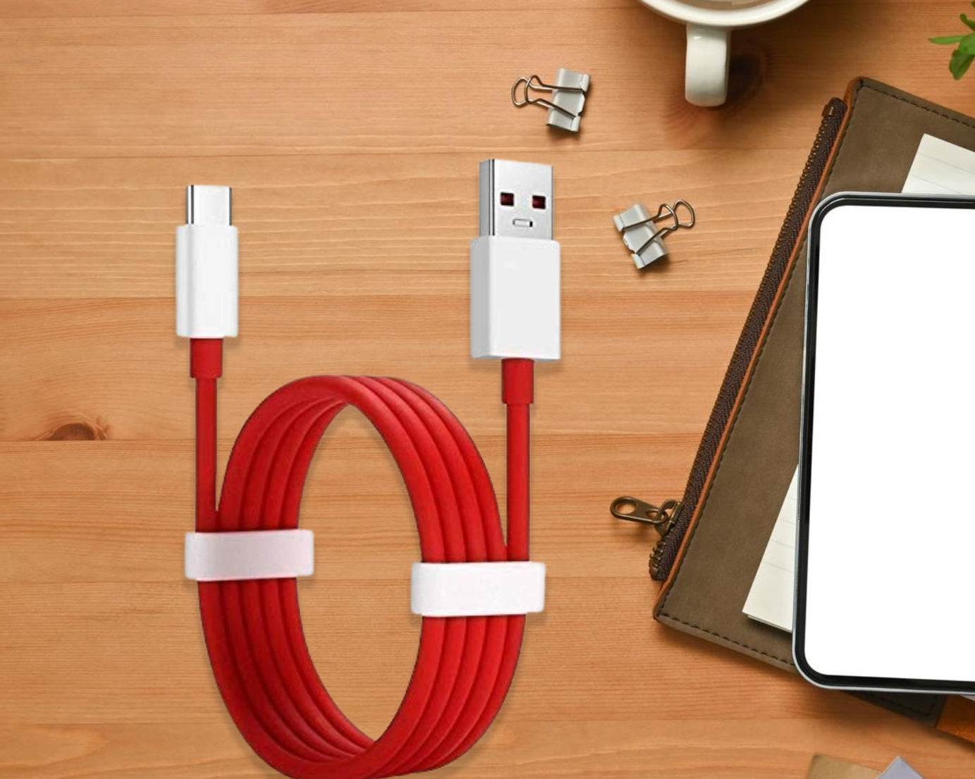 Unique Type C Dash Charging USB Data Cable | Fast Charging Cable | Data Transfer Cable For All C Type Mobile Use