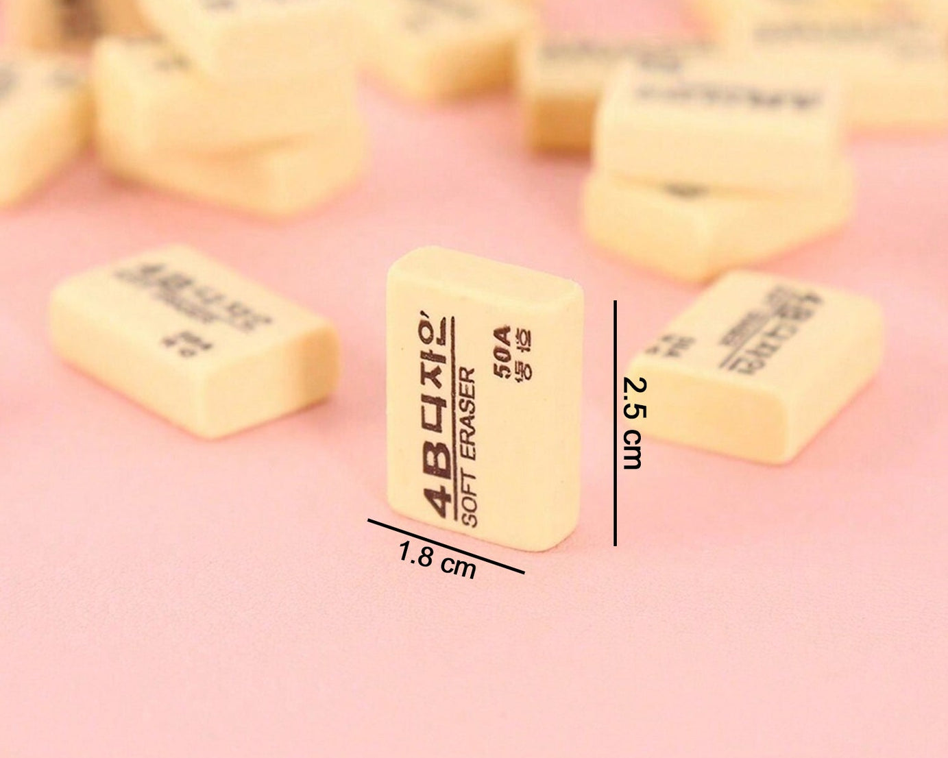 4B Erasers 30 Pack