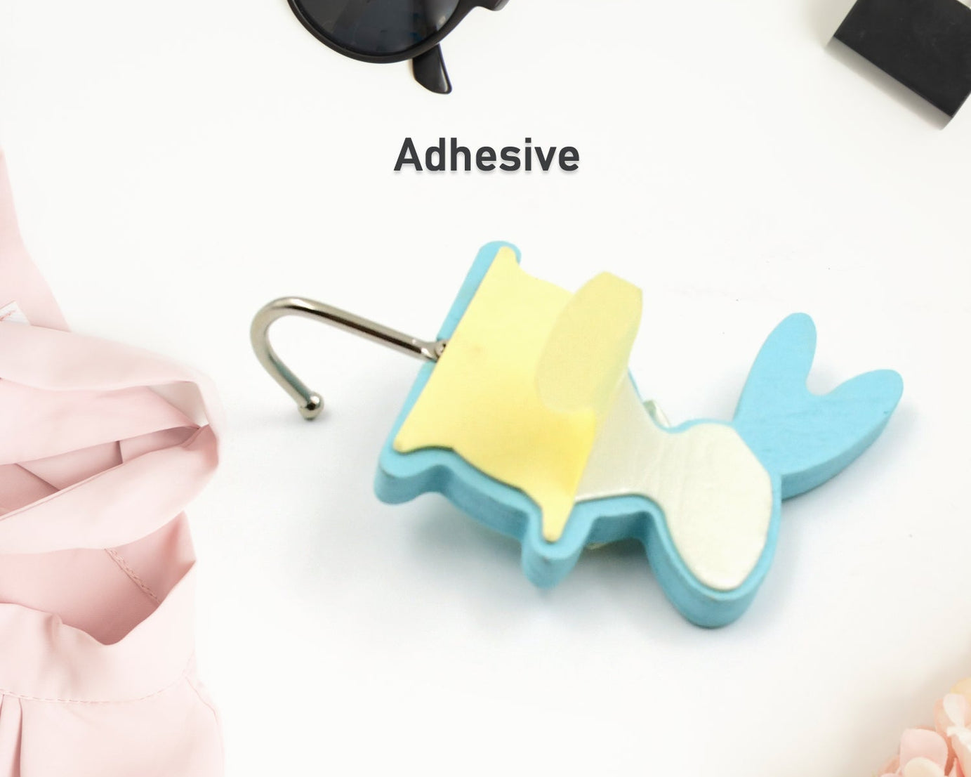 Bunny Adhesive Wall Sticky Hook Strong Wall Hook For Office , Bathroom & Home Use (1 Pc Hook)