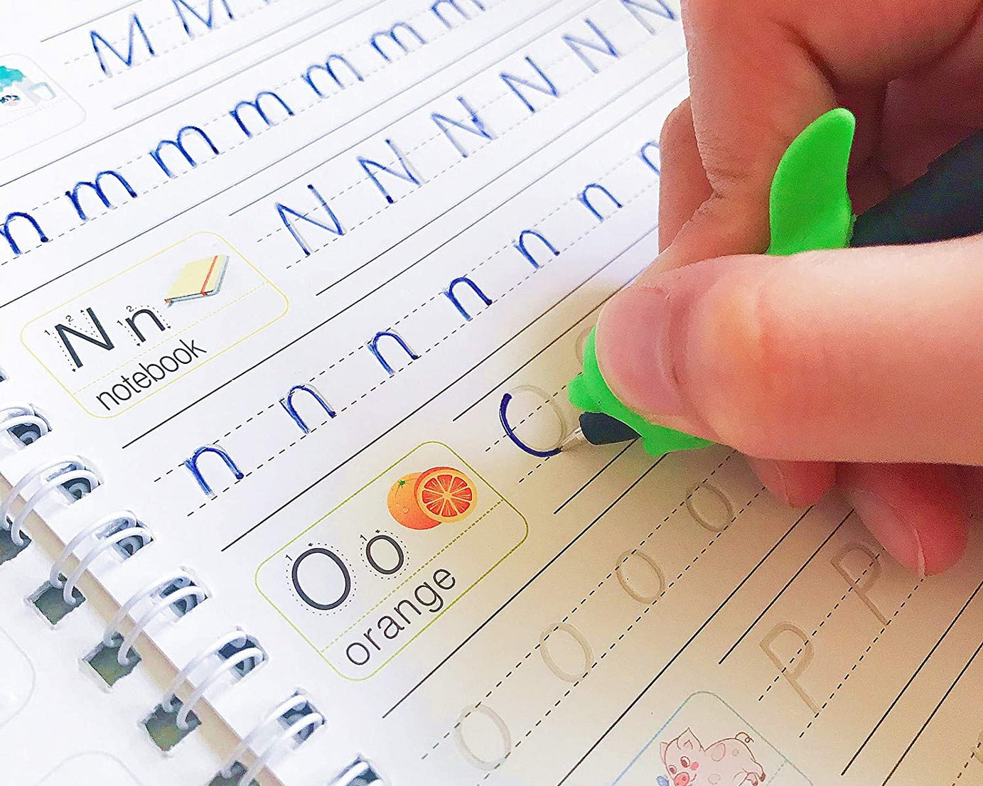 Effective magic copybook set for educational purposes