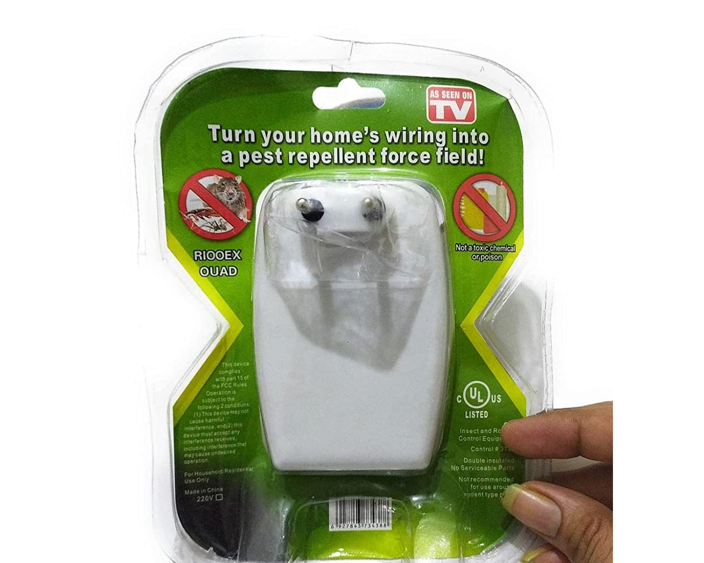1246 Mosquito Repeller Rat Pest Repellent for Rats, Cockroach, Mosquito, Home Pest 