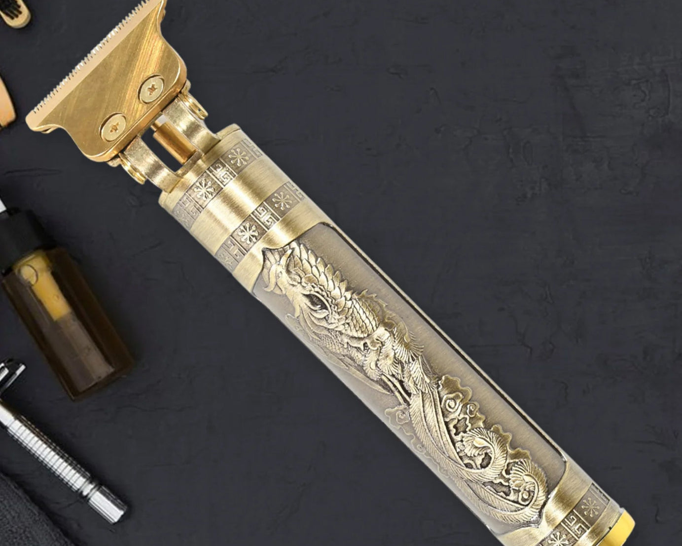 Rechargeable Electric Hair Clippers for Men Cordless Hair Trimmer Haircut Grooming Kit