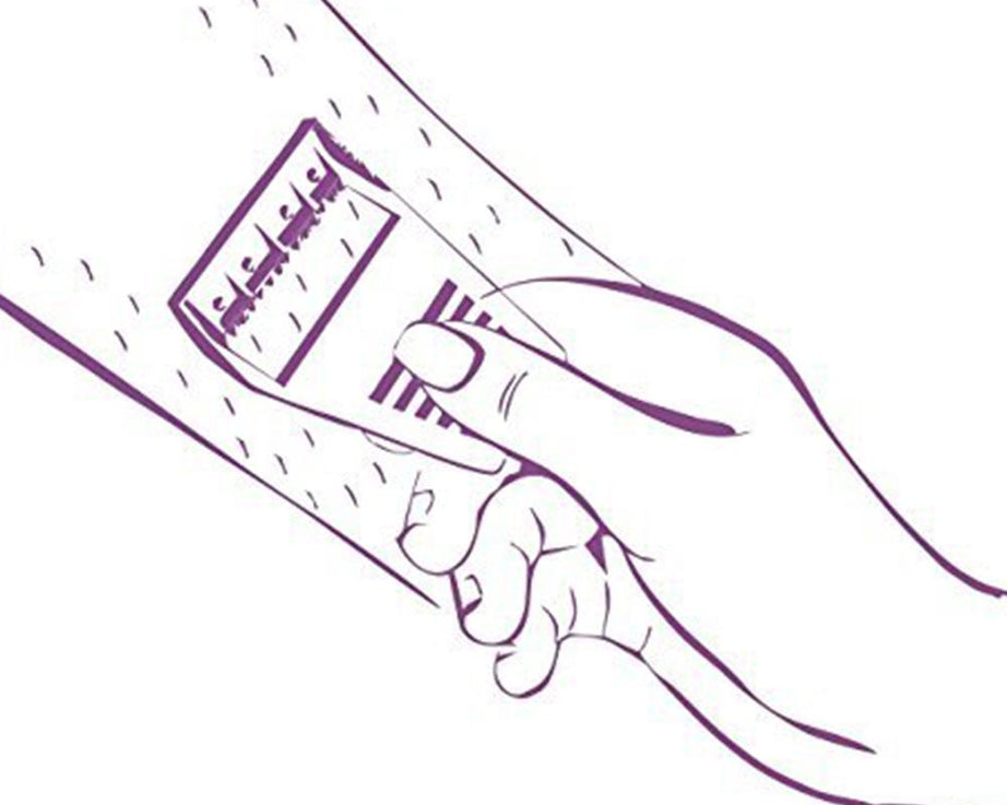 Women's body razor with smooth finish