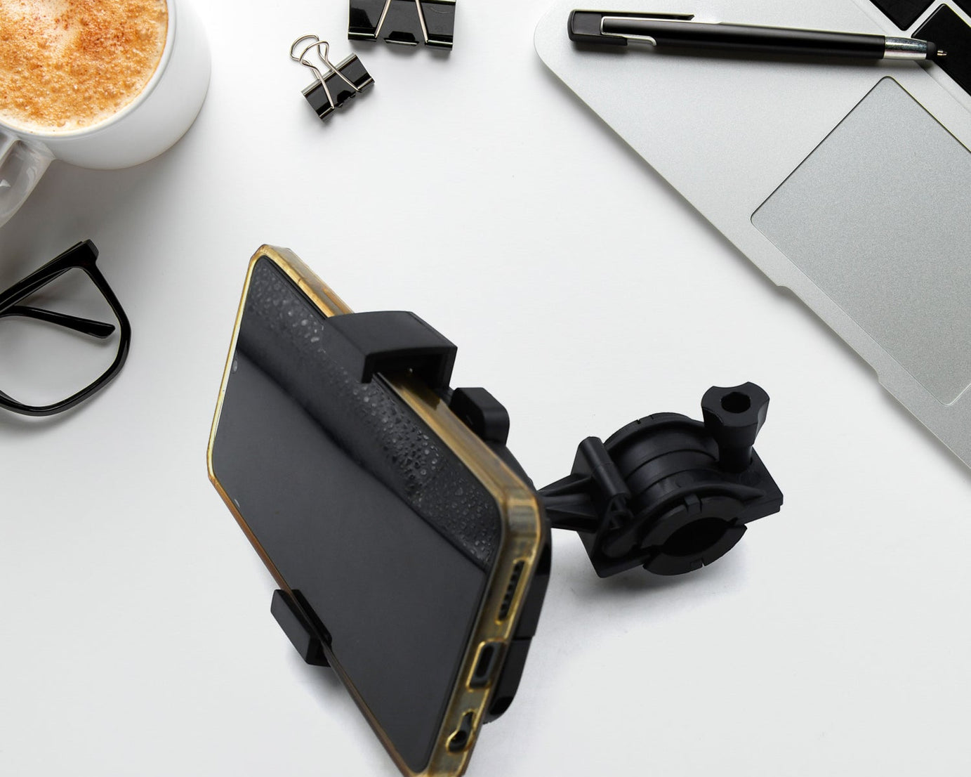 Motorcycle Phone Mount Bicycle Phone Holder Motorcycle Handlebar Phone Holder