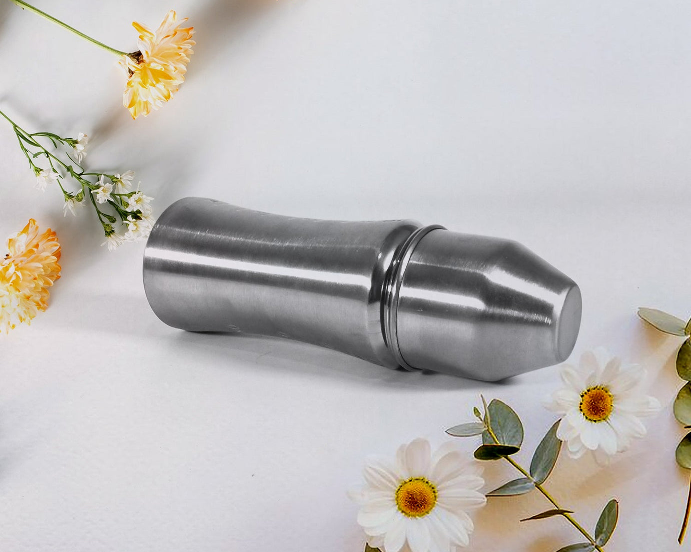 Ganesh Stainless Steel Baby Feeding Bottle, Milk Bottle for New Born / Infants / Toddler Up to 3 Years, BFA Free (250 ML Approx)