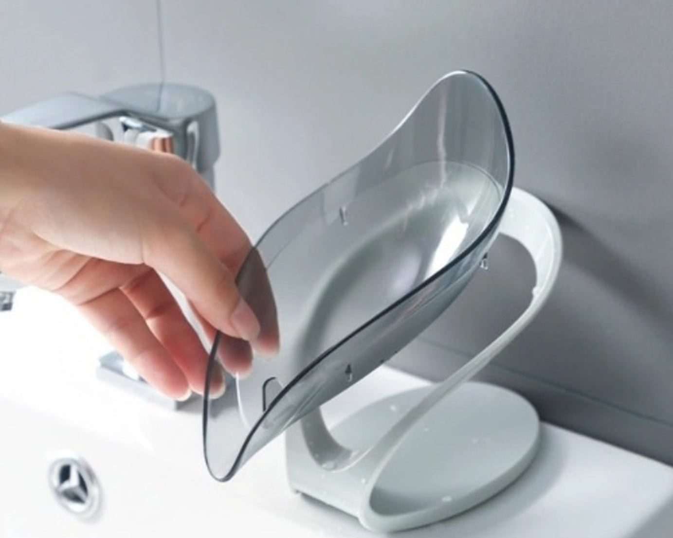 New Leaf soap box for bathroom