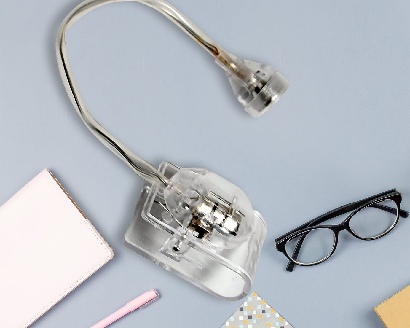 7992 Clip light Portable Clip Light Transparent Clip light Outdoor & indoor Use