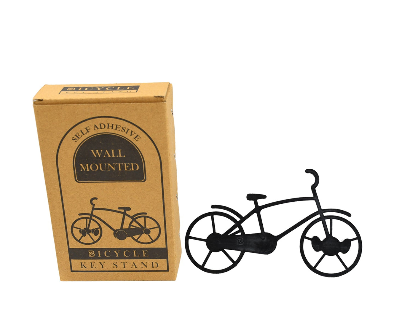 Bicycle Shape Key Chain Holder and wall mount bike hook Key Holders Plastic Key Holder For Home, Office (pack of 4)